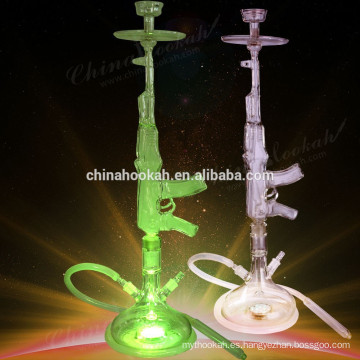 Todo el narguile / shisha / narguile de cristal / narguile transparente gunah CHÁ001